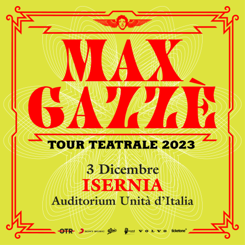 MAX GAZZE' in concerto - "Tour Teatrale 2023"